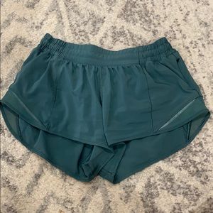 Discontinued Green Lululemon Hotty Hot Short